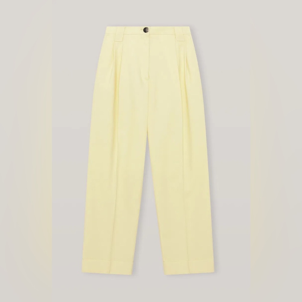 GANNI Pleated Suit Trousers